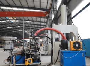 Industrial processing equipment in the Joobond production workshop